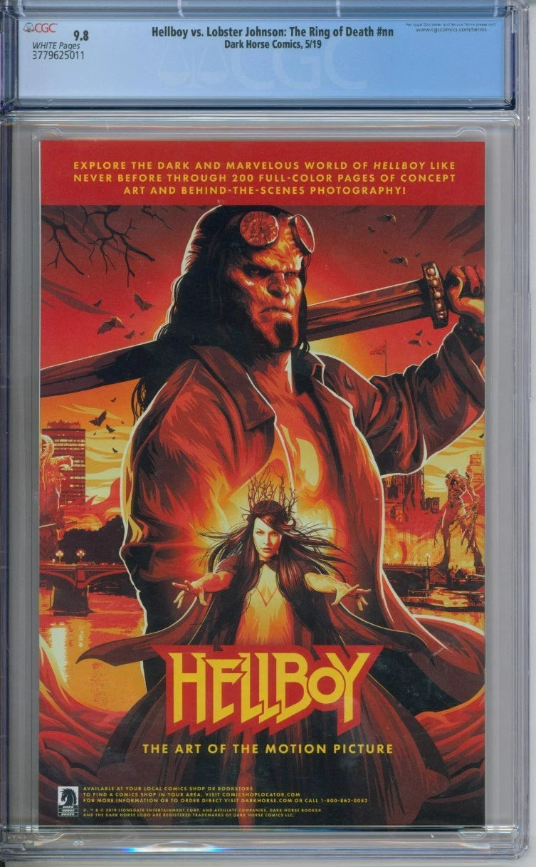 Hellboy vs. Lobster Johnson: The Ring Of Death #nn CGC 9.8