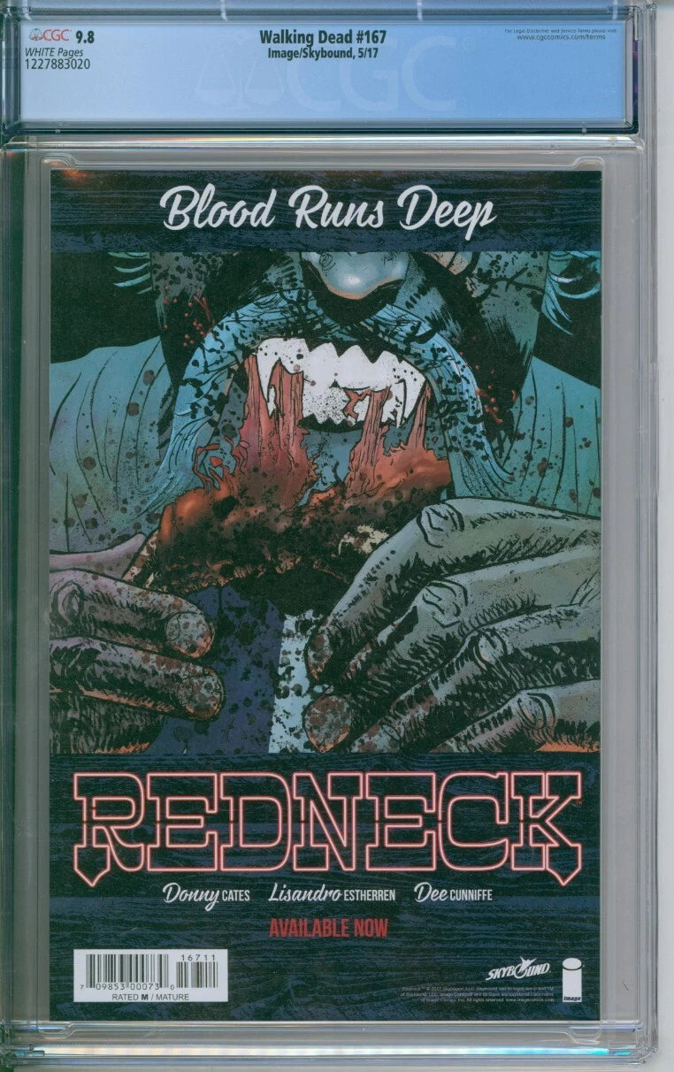 The Walking Dead #167 CGC 9.8 "Death" Of Andrea