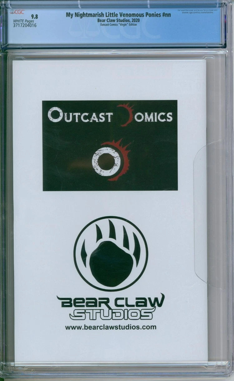 My Nightmarish Little Venomous Ponies #nn CGC 9.8 "Virgin" Cover