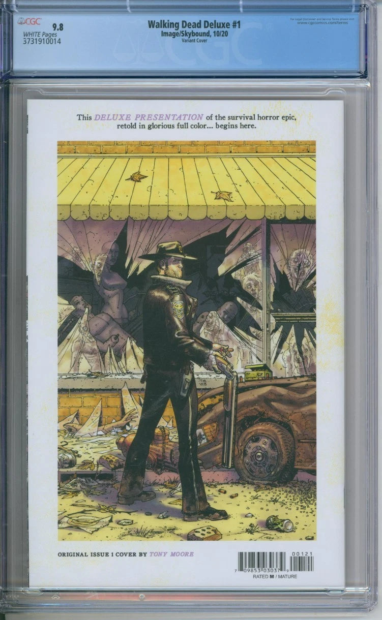 Walking Dead Deluxe #1 CGC 9.8 Variant