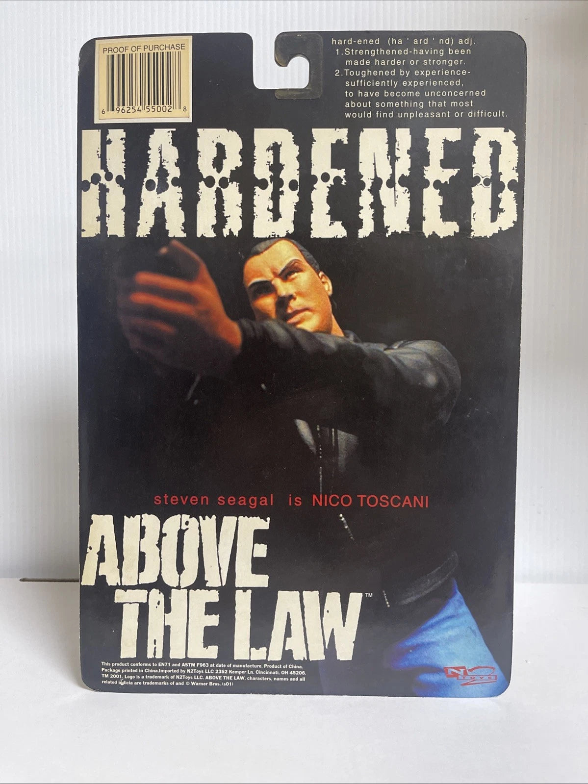 Above The Law Steven Segal Nico Toscani NECA NIB
