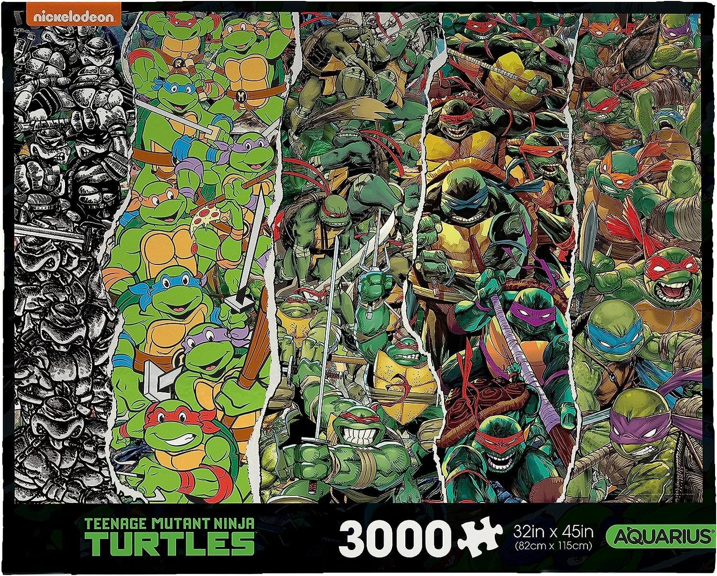 Teenage Mutant Ninja Turtles Huge 3000 Piece Jigsaw Puzzle