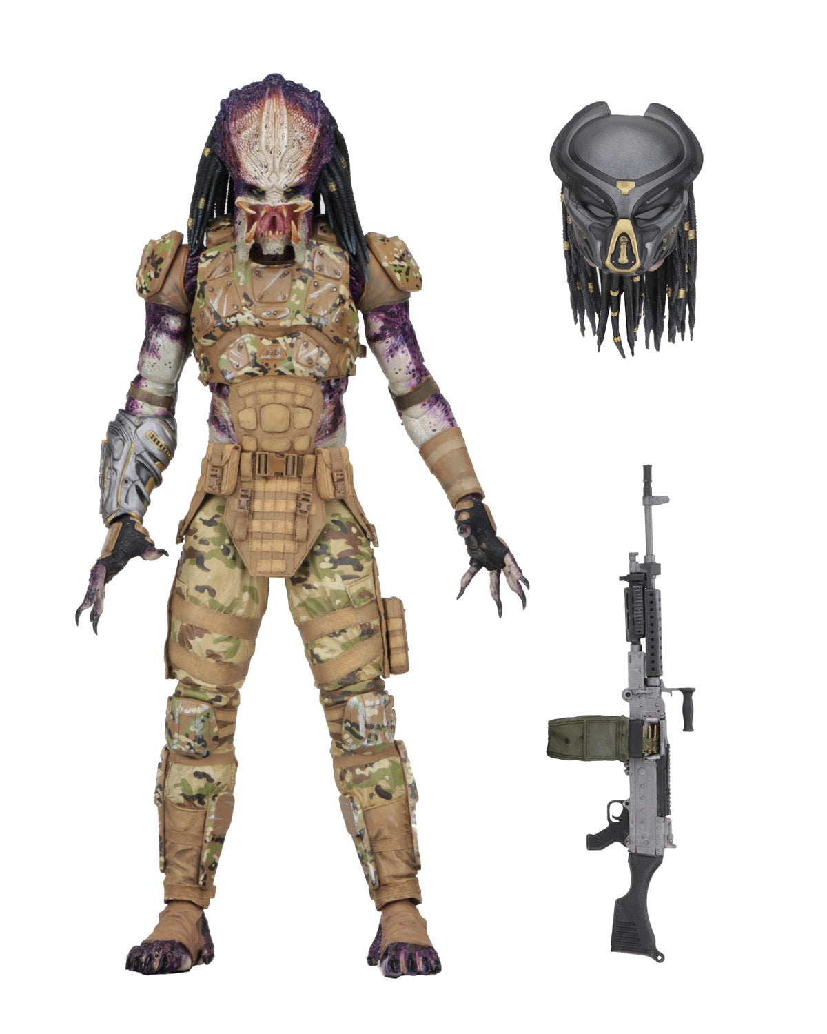 PREDATOR (2018) - 7IN SCALE ACTION FIGURE - ULTIMATE EMISSARY #1