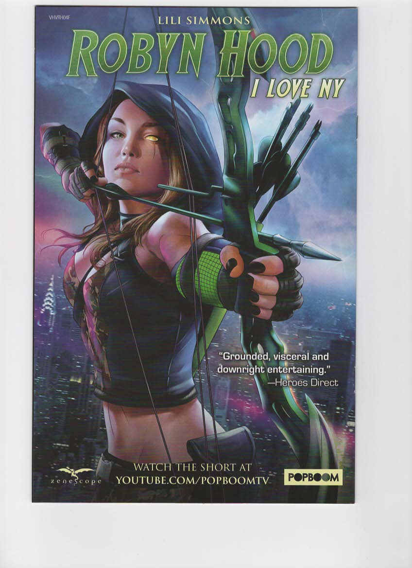 VAN HELSING VS ROBYN HOOD #4 Ebas VIP Exclusive Grimm Fairy Tales Zenescope