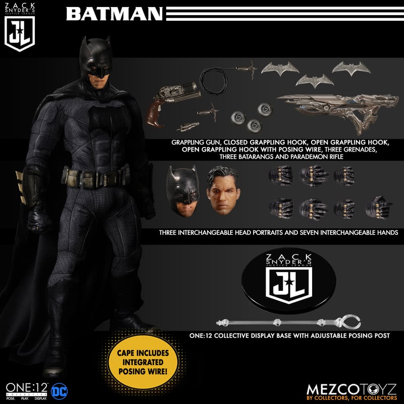 Zack Snyder’s Justice League One:12 Collective Deluxe Steel Boxed Set