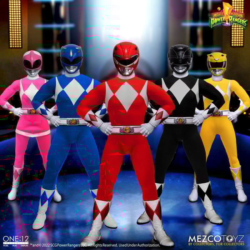 THE ONE:12 COLLECTIVE Mighty Morphin' Power Rangers Deluxe Boxed Set