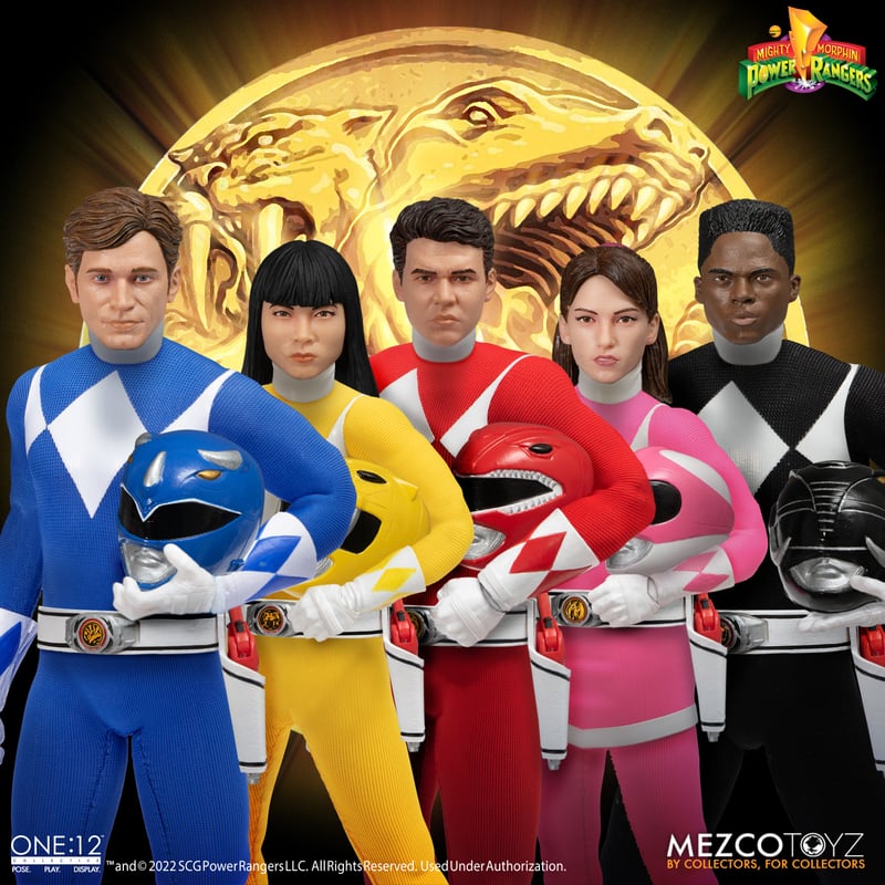 THE ONE:12 COLLECTIVE Mighty Morphin' Power Rangers Deluxe Boxed Set