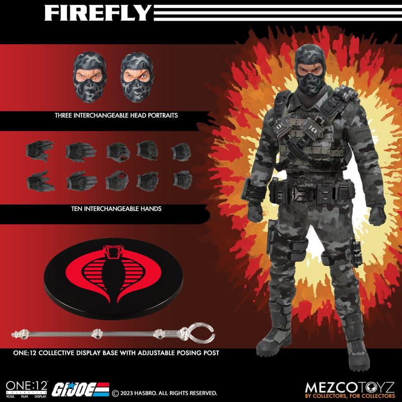 G.I. Joe: G.I. Joe: Firefly ONe:12 Collective Figure