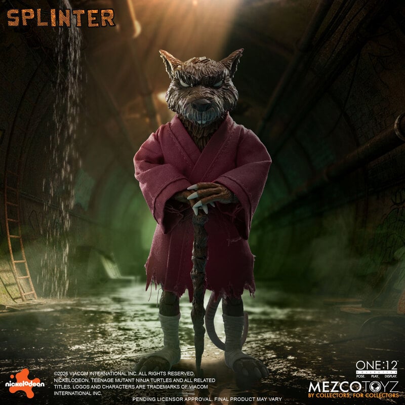 Pre-Order: One:12 Collective - Splinter- Mezco