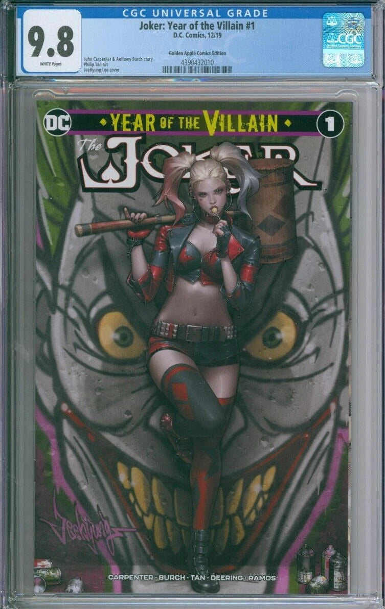 DC Comics Joker: Year Of The Villain #1 CGC 9.8 Golden Apple Comics Edition