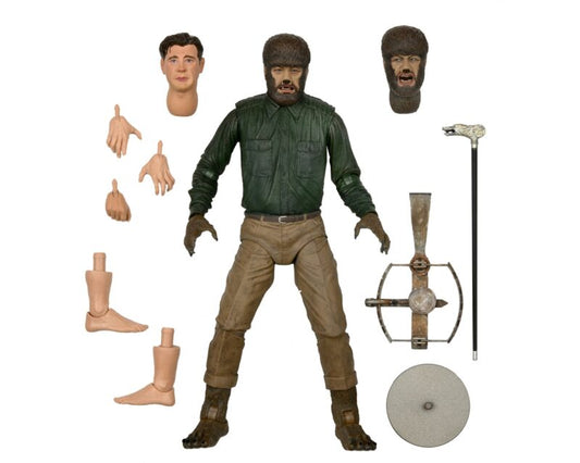 Universal Monsters 7″ Scale Action Figure Ultimate Wolf Man (Color)
