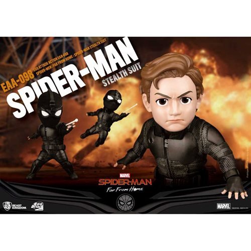 Spider-Man: Far From Home Spider-Man Steath Suit EAA-098 Action Figure