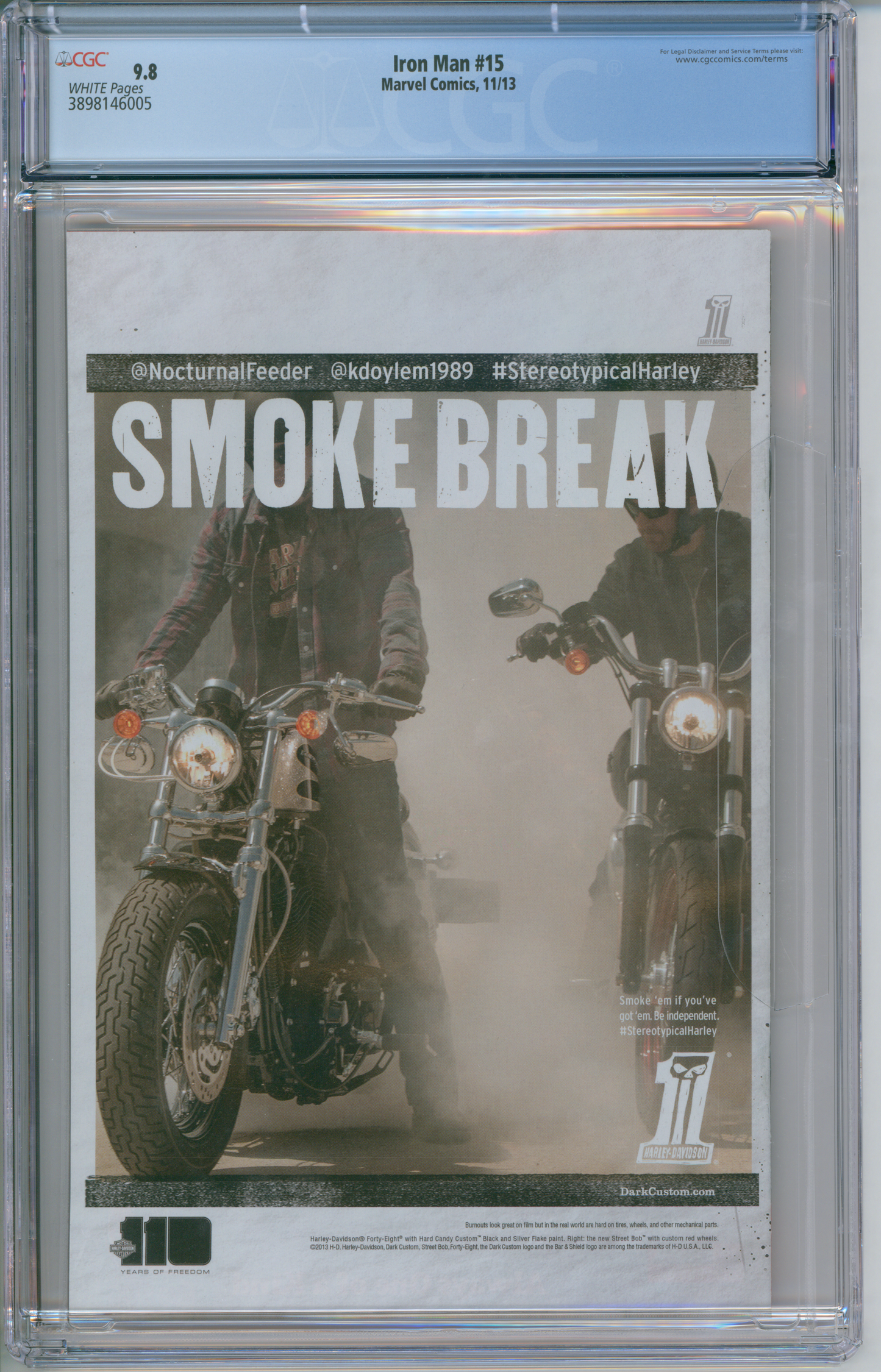 Iron Man #15 CGC 9.8