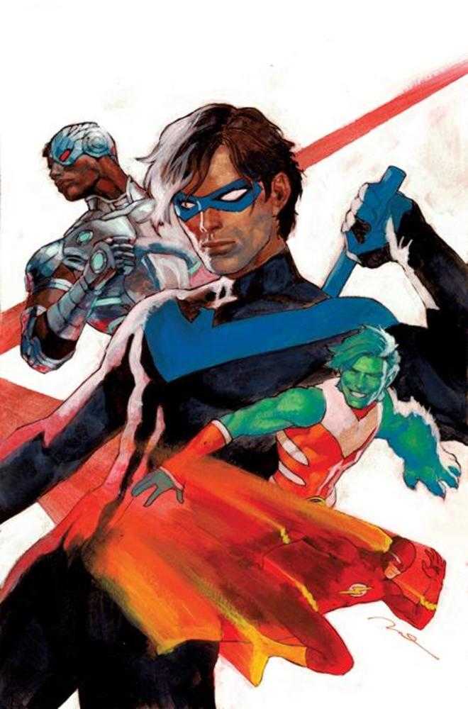 Titans #6 Cover E 1 in 25 Gerald Parel Card Stock Variant