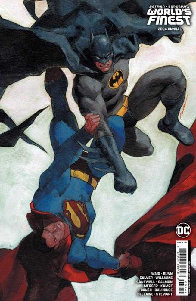 Batman Superman Worlds Finest 2024 Annual #1 (One Shot) Cover D 1 in 25 Gerald Parel Card Stock Variant