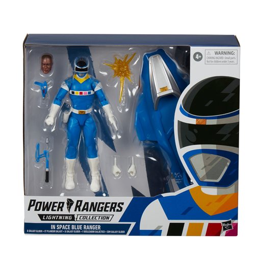 Power Rangers Lightning Collection Deluxe In Space Blue Ranger 6-Inch Action Figure