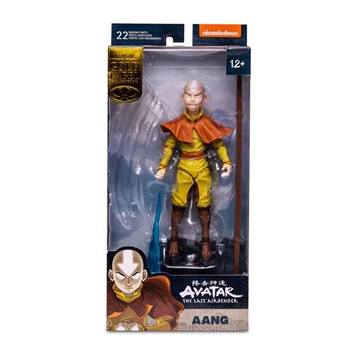 Avatar: The Last Airbender Aang Avatar State Gold Label 7-Inch Action Figure