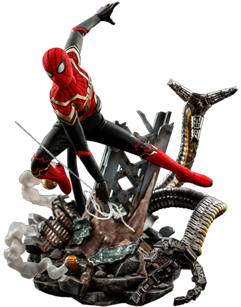 Spider-Man (Integrated Suit) Deluxe Version Sixth Scale Figure Spider-Man (Integrated Suit) Deluxe Version Sixth Scale Figure