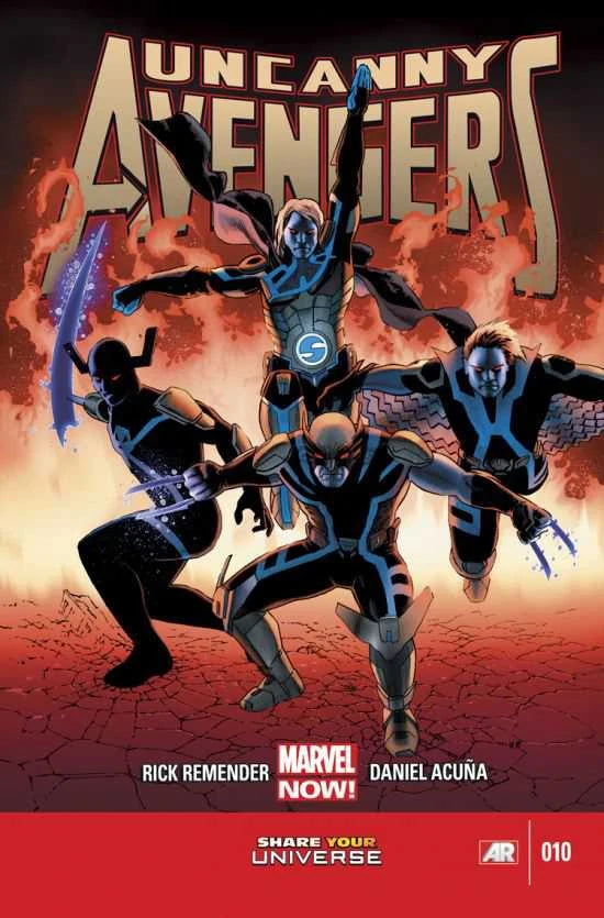 Uncanny Avengers #1-10 Lot