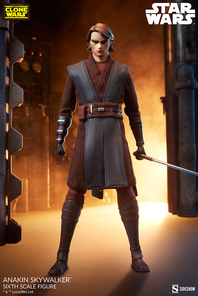 Star Wars Clone Wars Anakin Skywalker Sixth Scale Figure