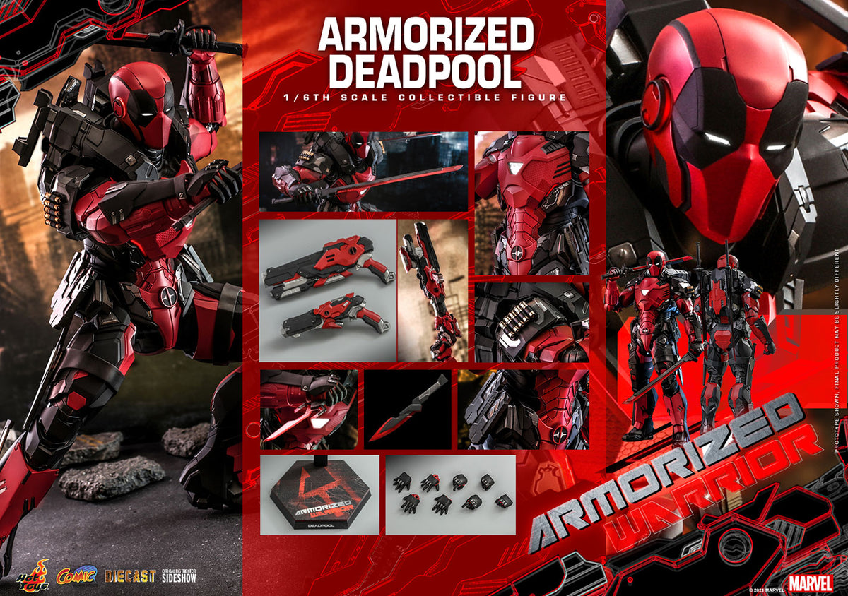 Armorized Deadpool Sixth Scale Figure CMS09-D42 – Big Ben's Armorized Deadpool Sixth Scale Figure CMS09-D42 – Big Ben's