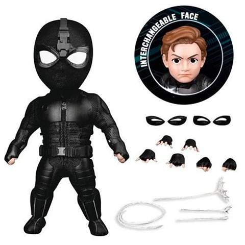 Spider-Man: Far From Home Spider-Man Steath Suit EAA-098 Action Figure