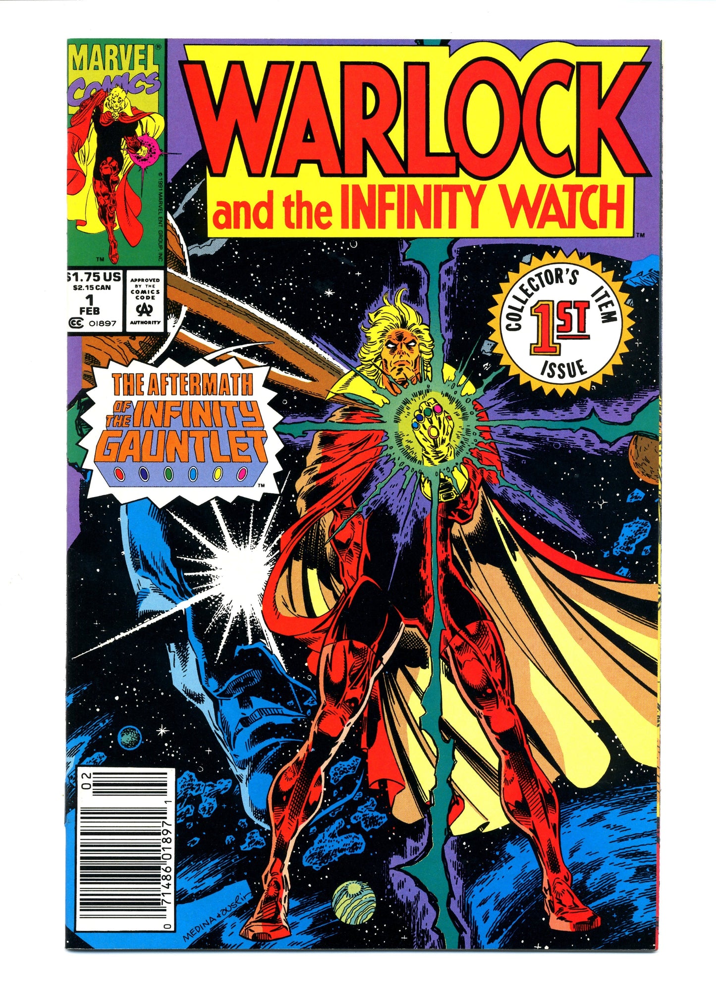 Warlock and the Infinity Watch #1 (1992) Newsstand