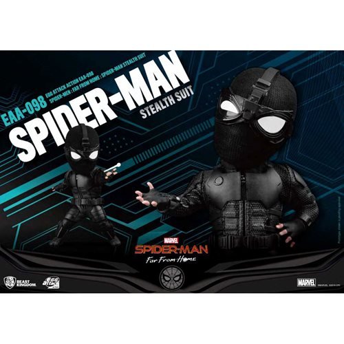 Spider-Man: Far From Home Spider-Man Steath Suit EAA-098 Action Figure