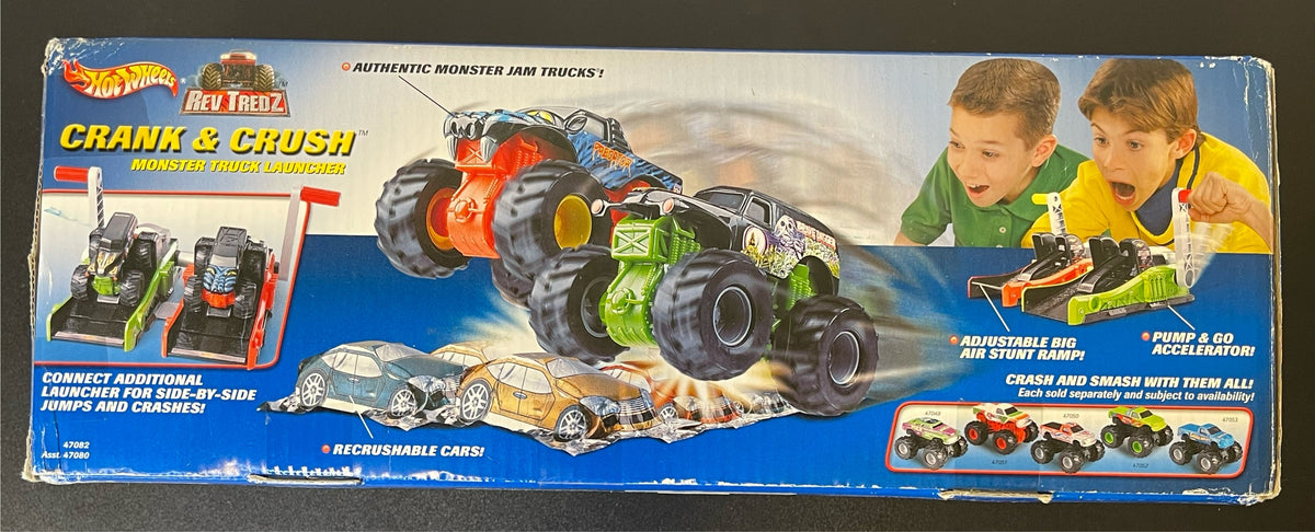 Hot wheels launcher truck deals