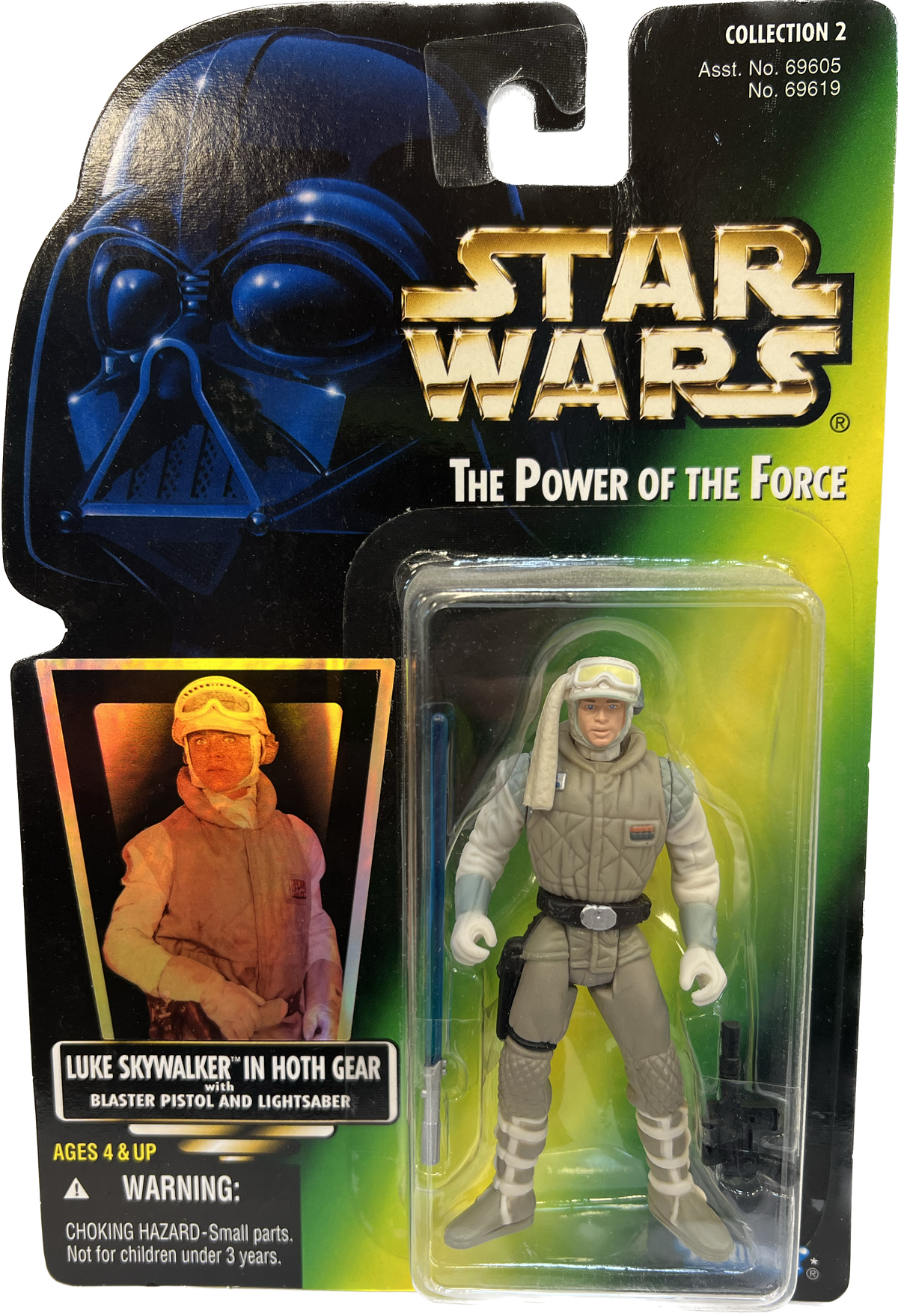 Star Wars Power of the Force Luke Skywalker in Hoth Gear