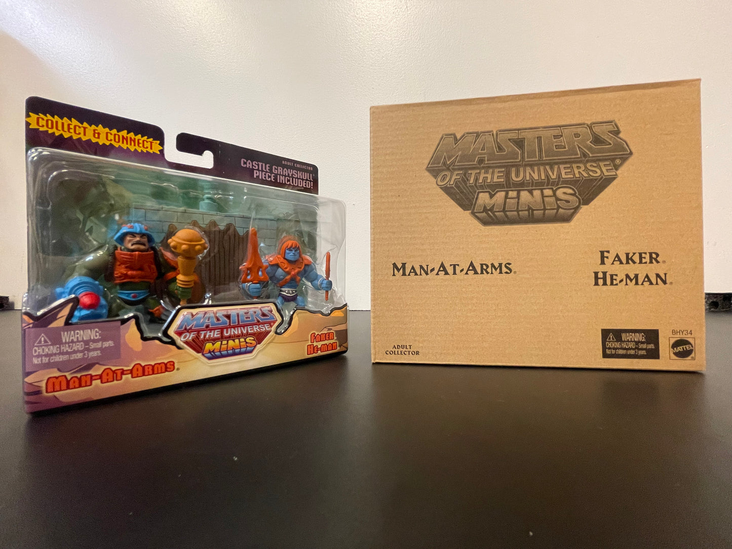 MOTU Minis Man-At-Arms vs Faker