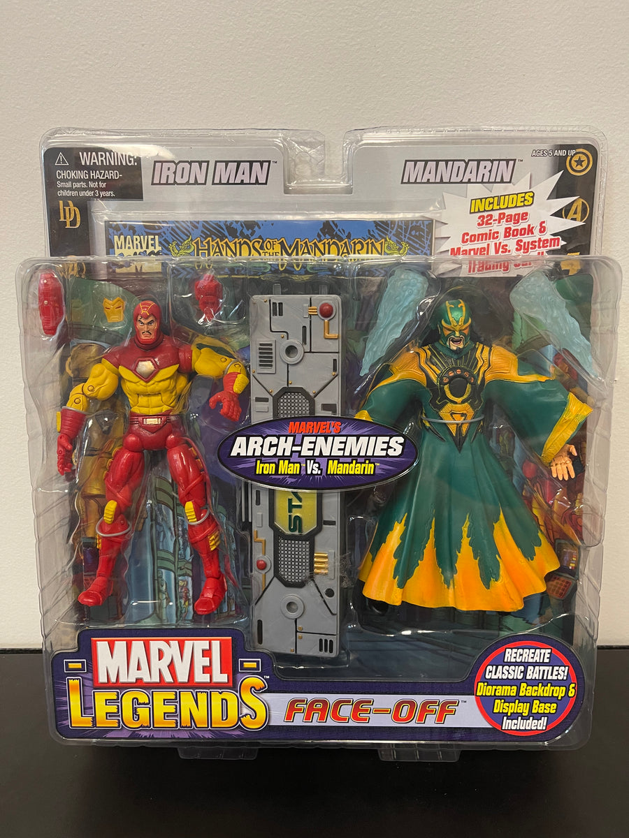 Marvel Legends Face Off Arch Enemies Iron Man Vs. Mandarin