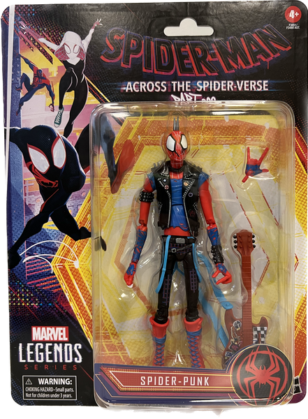 Spider-Man Across The Spider-Verse Marvel Legends Spider-Punk