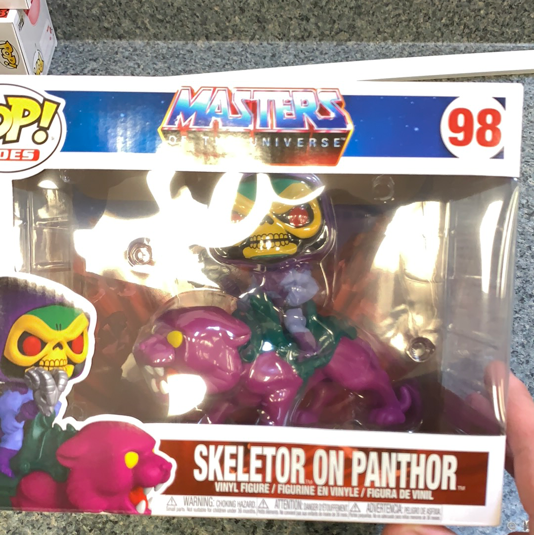 Pop! Skeletor On Panthor 98