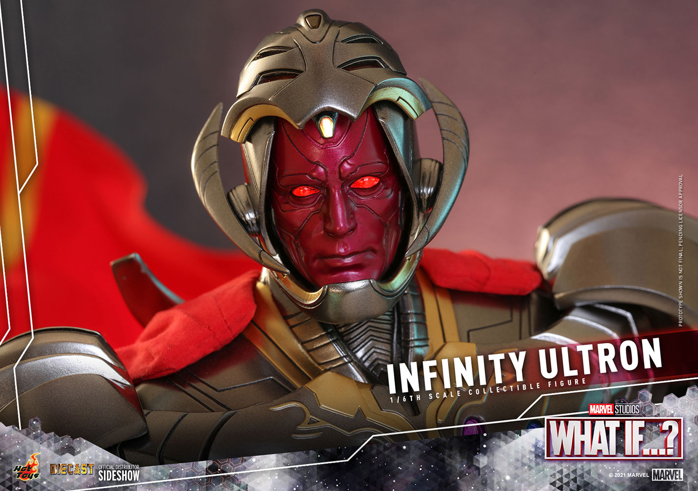 What if? Infinity Ultron TMS063-D44 Sixth Scale Figure