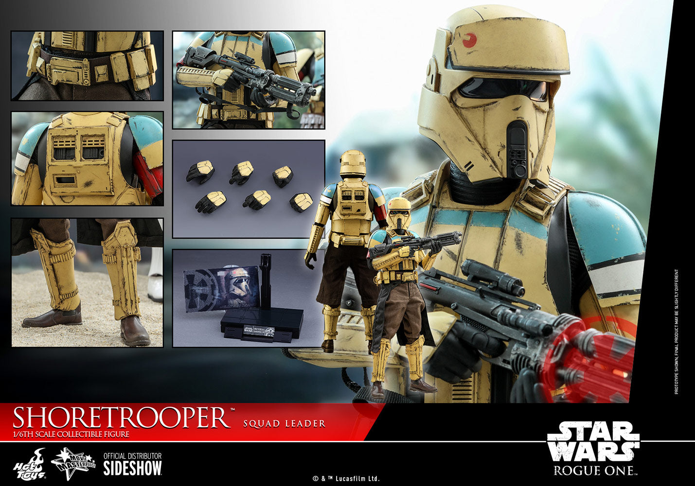 Star Wars Shoretrooper Squad Leader Sixth Scale Figure MMS592