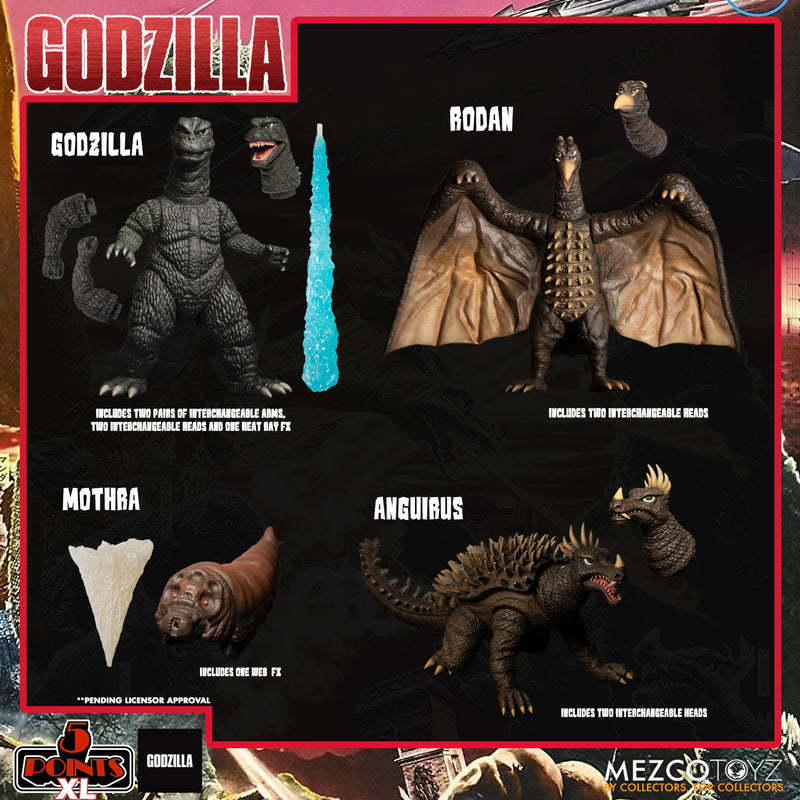 destroy all monsters round 1 Godzilla: Destroy All Monsters Round 1 5 Points XL Boxed Set