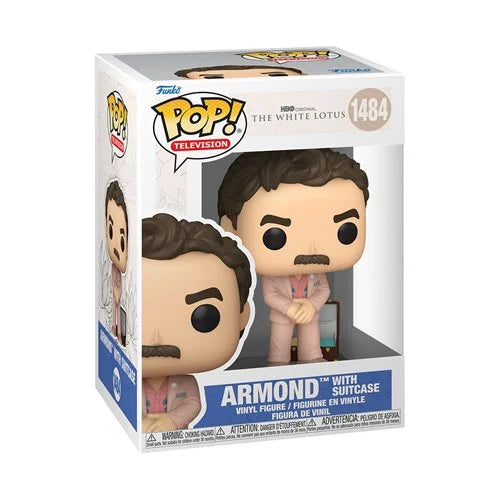 White Lotus Armond with Suitcase Funko Pop! Vinyl Figure #1484
