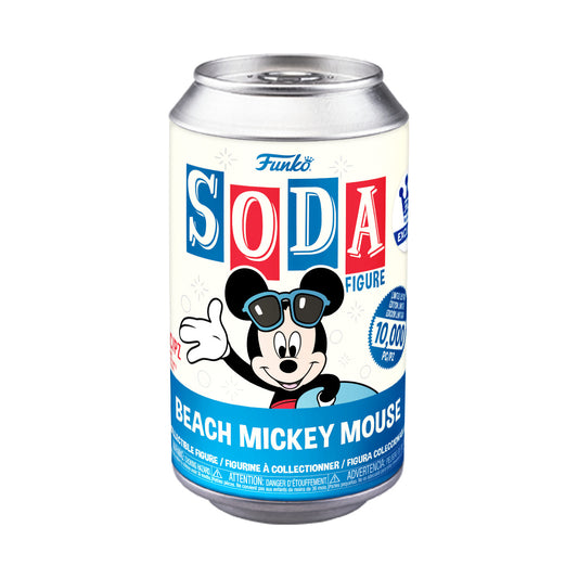 Funko Vinyl Soda: Disney - Beach Mickey Mouse