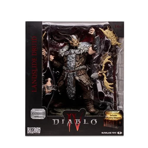 Diablo IV Wave 1 Landslide Druid Common 1:12 Scale Posed Figure