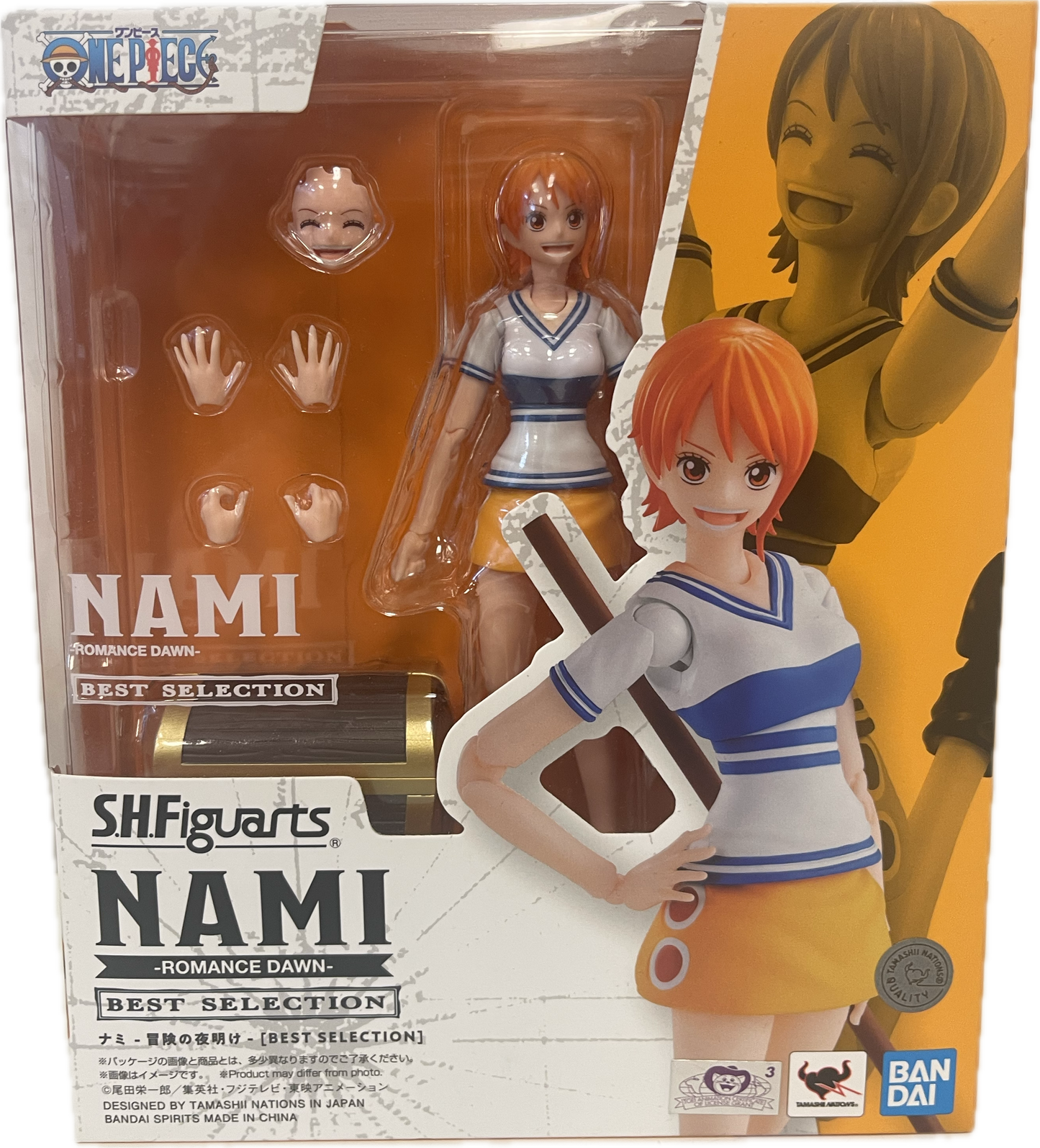 S.H.Figuarts Best Selection One Piece Nami Romance Dawn