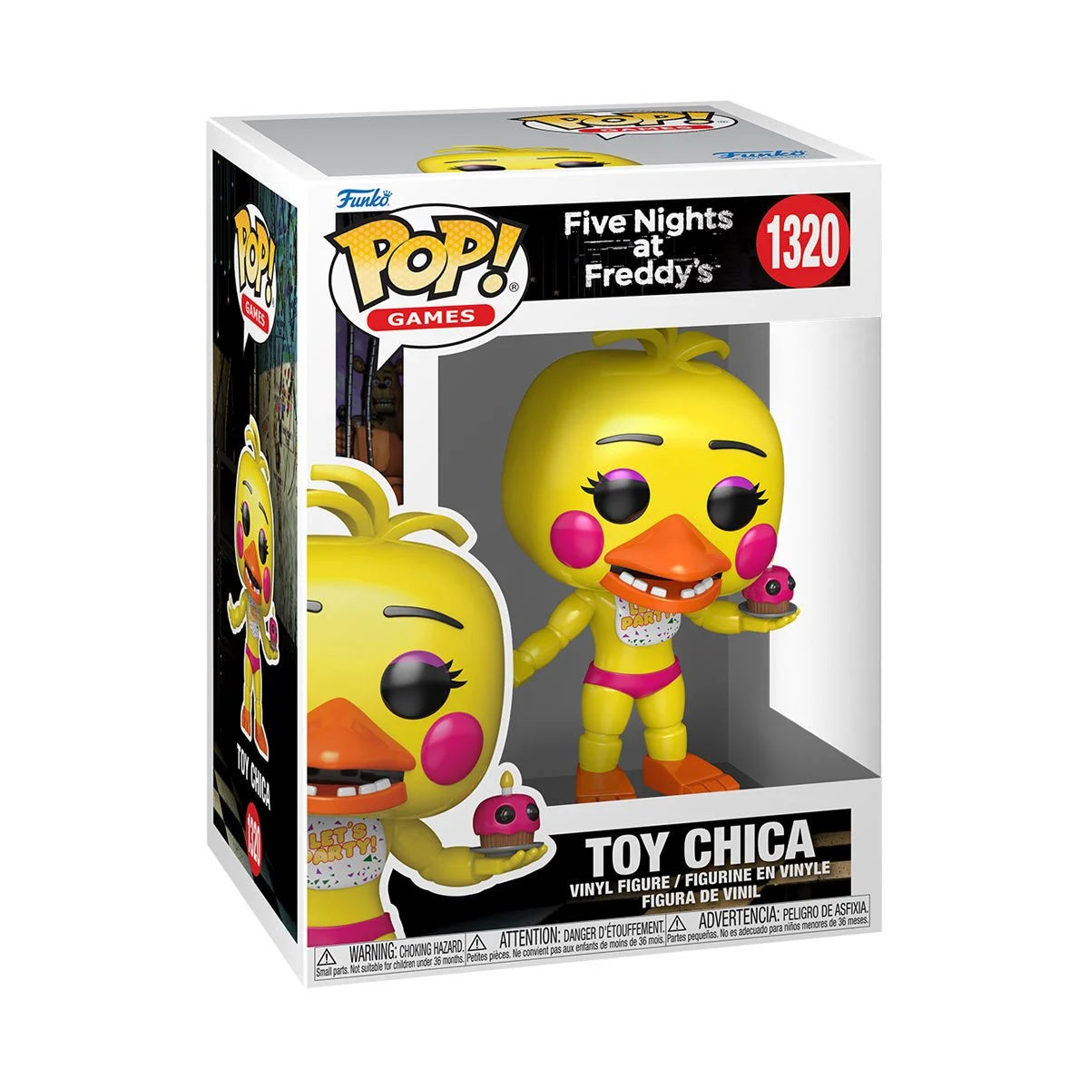 Five Nights at Freddy's Toy Chica Funko Pop! Vinyl Figure #1320