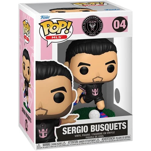 Soccer MLS Inter Miami Sergio Busquets Pop! Vinyl Figure