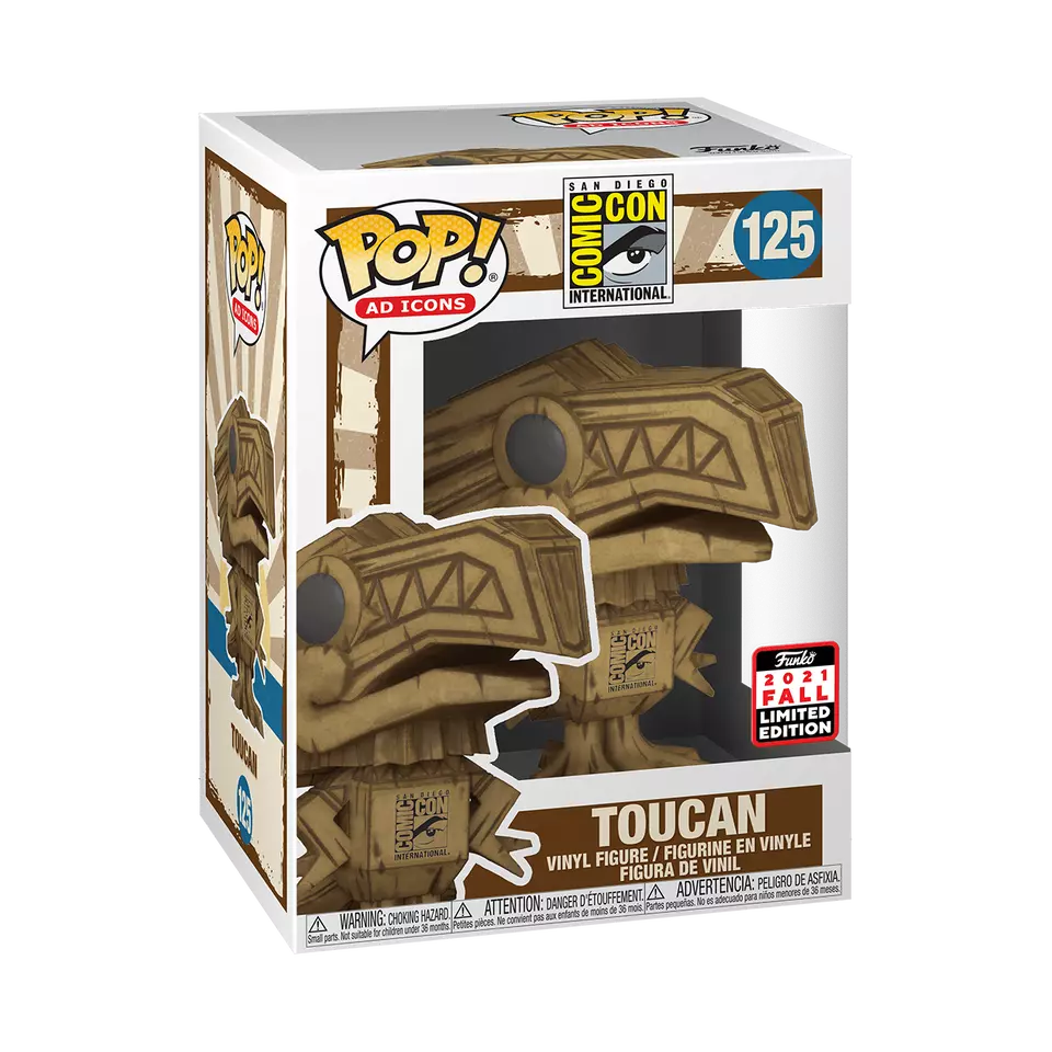 Funko POP! Ad Icons SDCC Toucan 2021 Fall Convention #125