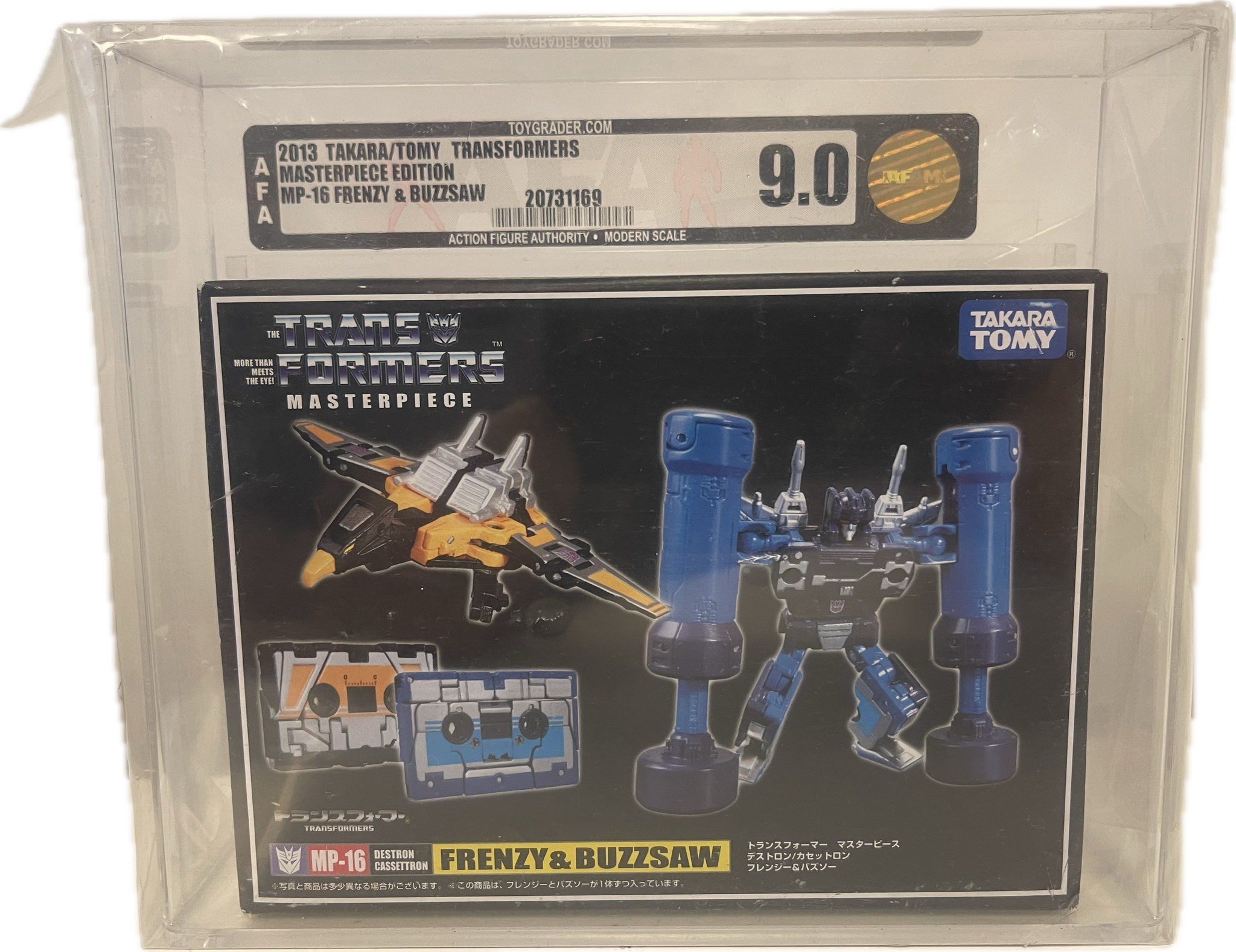 Transformers Masterpiece Edition MP-16 Frenzy & Buzzzsaw Toygrader 9.0