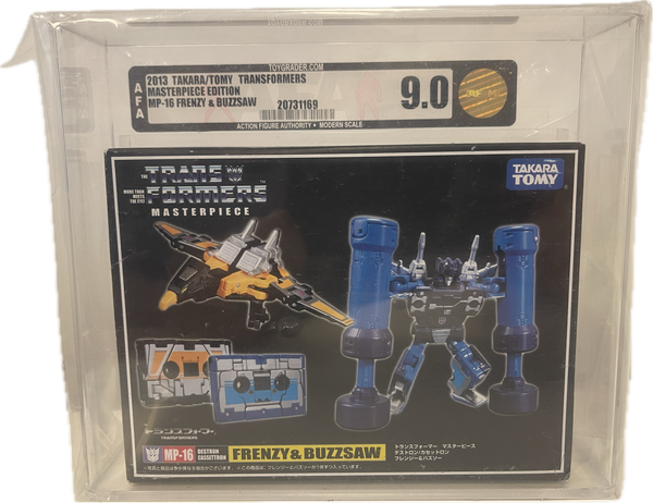 Transformers Masterpiece Edition MP-16 Frenzy & Buzzzsaw Toygrader 9.0