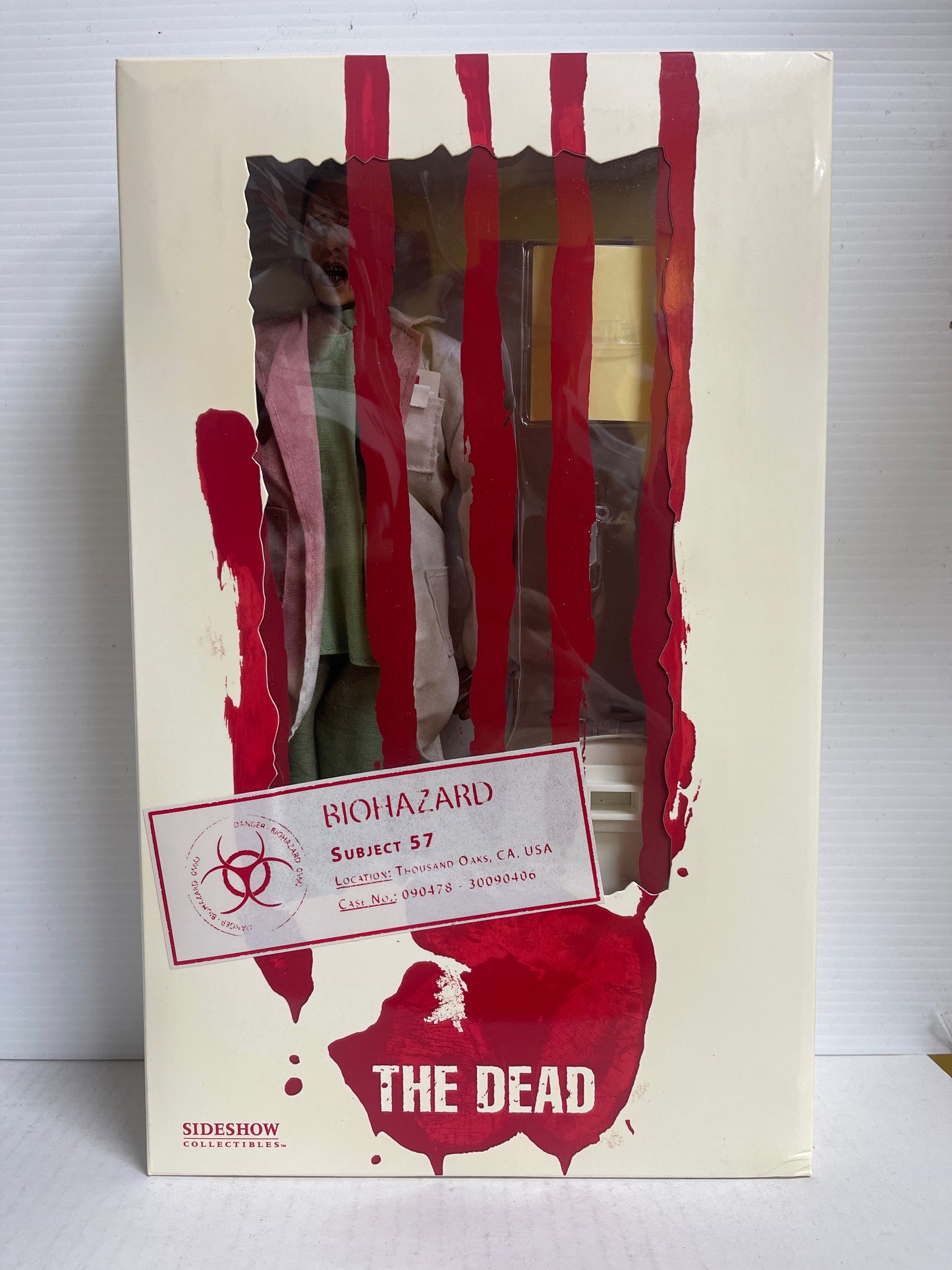 SIDESHOW THE DEAD: SUBJECT 57 THE DOCTOR  12" FIGURE