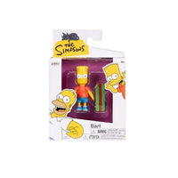 The Simpsons 2 1/2-Inch Scaled Wave 1 Bart with skateboard
