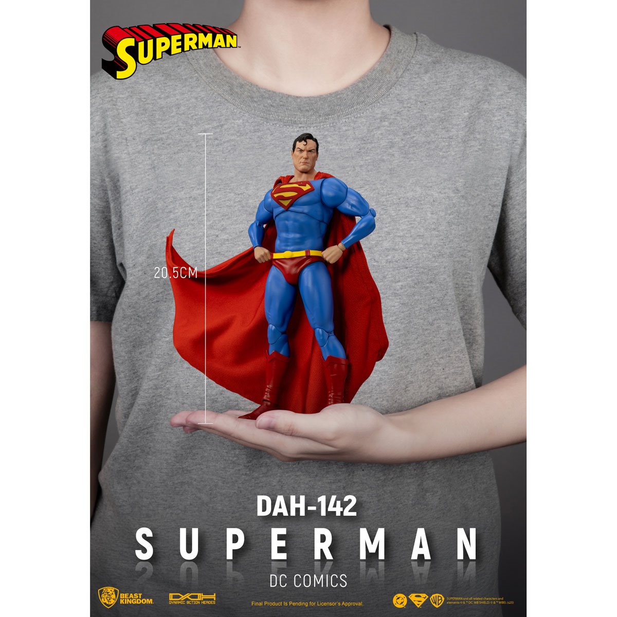 DC Comics Superman DAH-142 Dynamic 8-Ction Heroes Action Figure