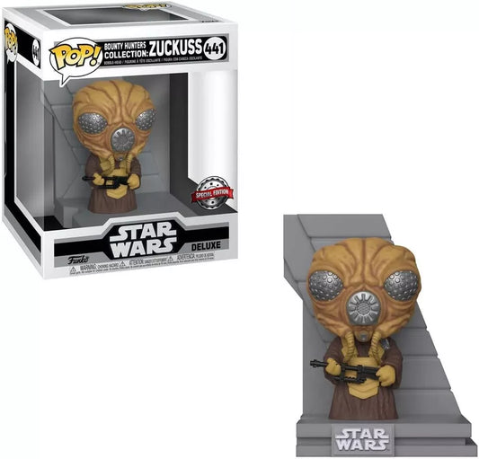 Star Wars Episode V The Empire Strikes Back Zuckuss Bounty Hunters Deluxe Pop #441